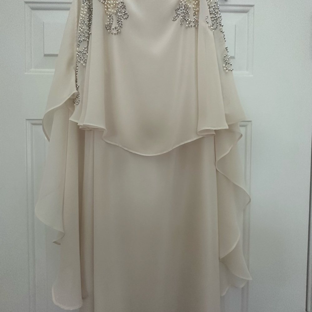 Frank Lyman Dress Formal Dress Size 12 - worn once as a wedding dress (see pic).
